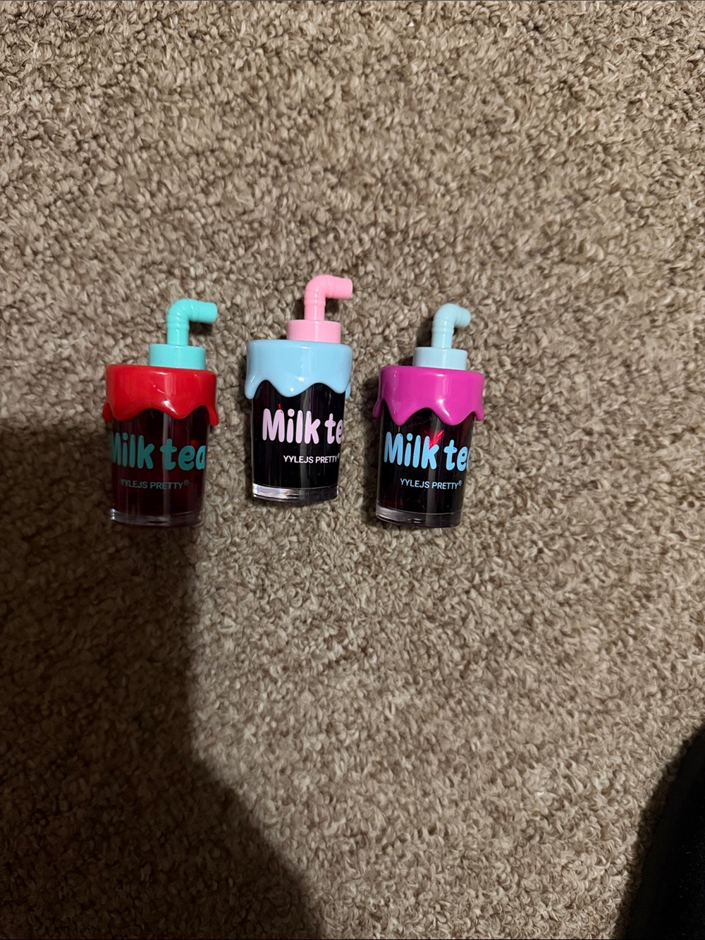 milk tea lip stain 3 random